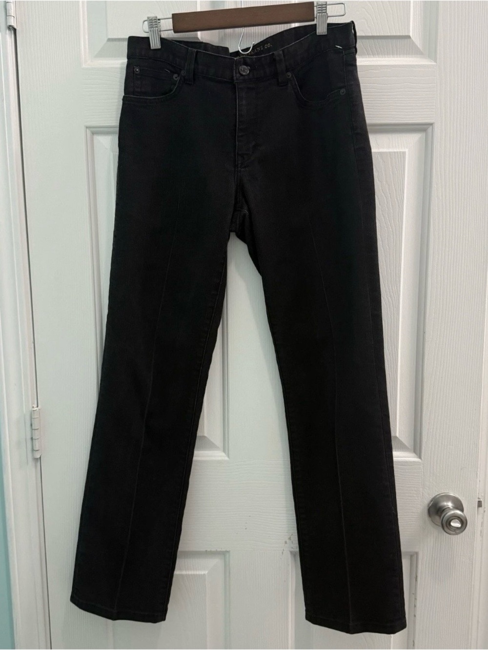 Lauren Jeans Co Ralph Lauren Women's Size 8 Black Modern Slim Straight Jeans